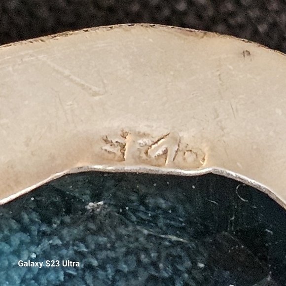 Oval Blue Topaz Cut Stones & Silver Bracelet With Adjustable 'S' Clasp  Size 7.5 - Picture 3 of 6